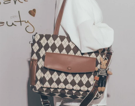 【便宜出】大容量复古托特包 可用于通勤，上...