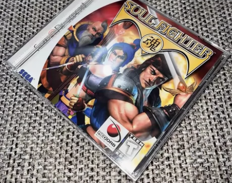 美品 美版 世嘉 DC原装正版 灵魂战士 ...