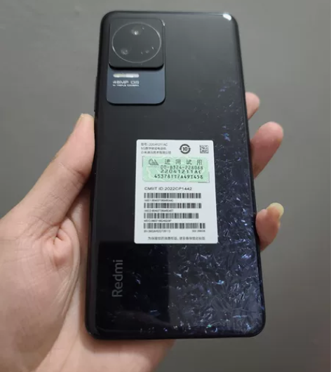 红米K50 8+256G 黑色99新 轻微...