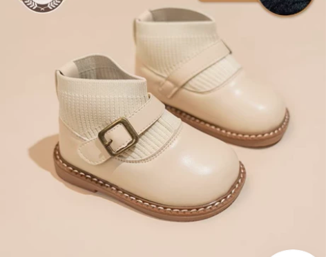 努比童年加绒靴子～鞋子标注15厘米脚长穿～...