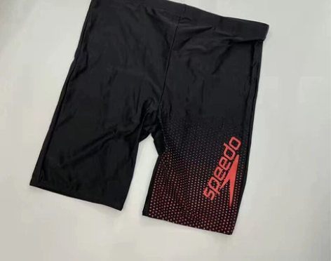 Speedo泳裤五分专业训练速干时尚大码及...