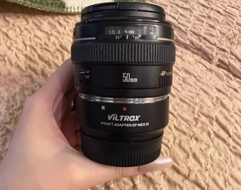 佳能50  1.4定焦镜头，EF卡口 送转...