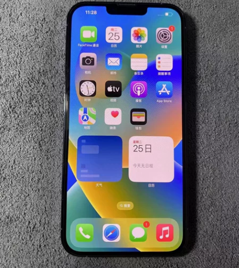 个人自用苹果13Promax 远峰蓝 国行...