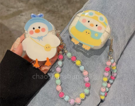 卡通鸭子荣耀earbuds x3i x1保...