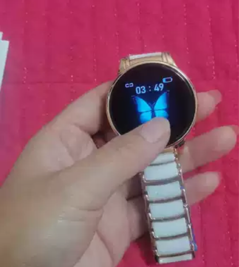 品牌清价LIGE多功能防水智能手表 钢带金...