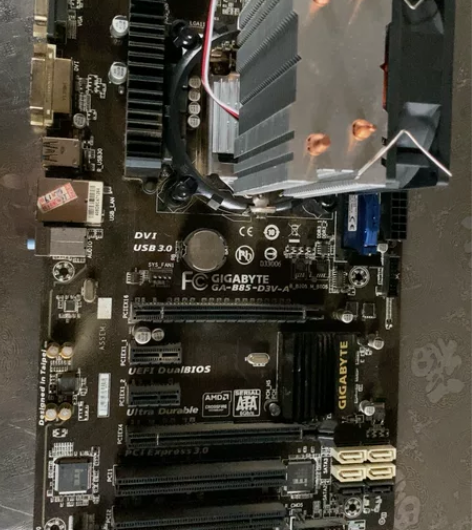 自己家用老机器 cupi5 4590  主...