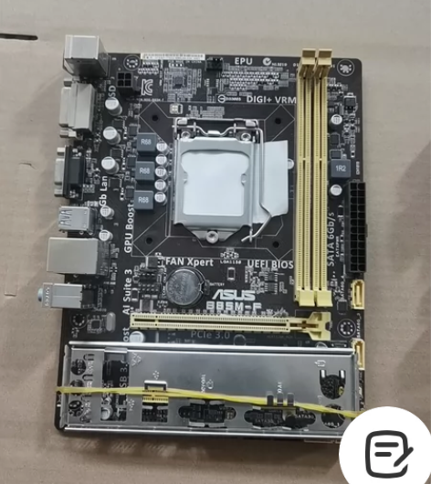 华硕B85m-f主板！成色如图，实拍实照，...