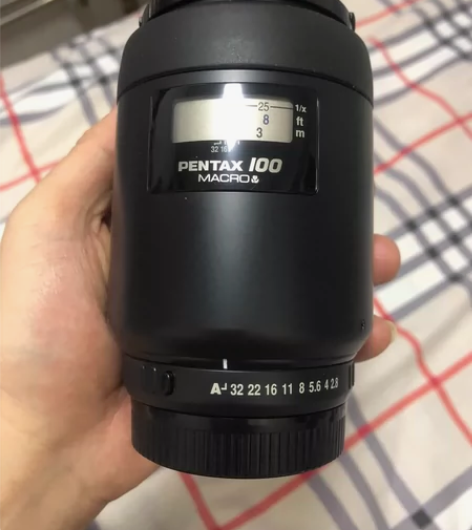 宾得FA100/F2.8微距镜头，成色很好...