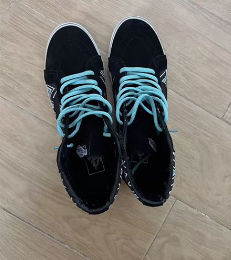 vans高帮鞋 39码 香港线下购入,小票...