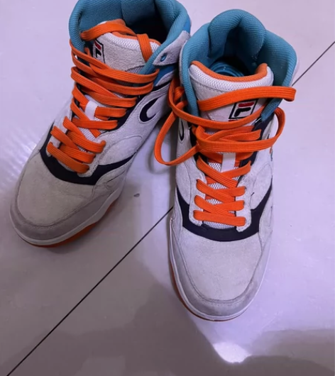 fila篮球鞋 八九成新 500多在淘宝旗...