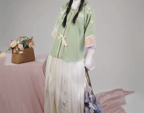 转卖【全新带吊牌】桔屿原创汉服女【雪梅】明...