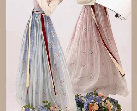 汉服出 租 桔屿原创汉服女唐褙子【百媚生】...