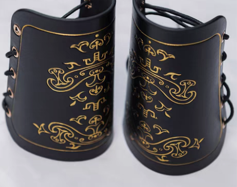 转卖【怀瑾】如梦霓裳原创汉服配饰护腕怀瑾百...