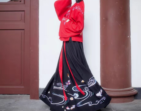 试挂[如梦霓裳]汉服女装袄裙[湘江静] 二...