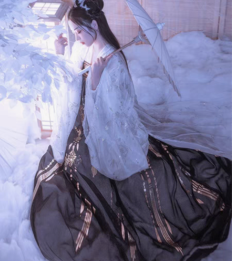 艺缕原创正品汉服齐胸襦裙改良汉服女传统中国...