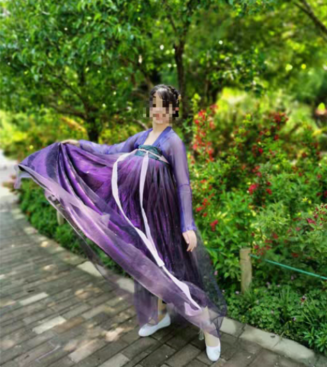 包邮汉服中国风超仙，就拍下面照片时穿过一回...