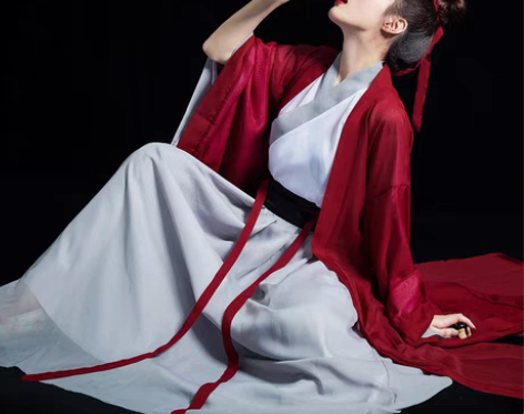 转卖侠客汉服女红颜古装魏晋风飘逸仙气古风中...