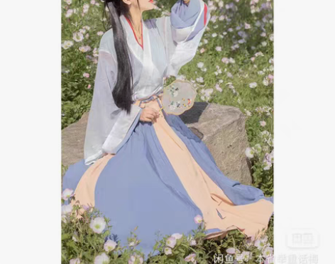 五五年原创汉服,9成新,只穿一次。 内含(...