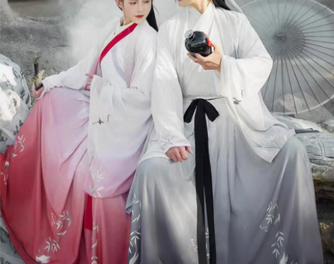 转卖汉服女正品原创中国风晋制侠客古装交领齐...
