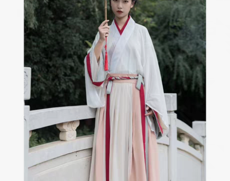 包邮【汉服出租】五五年  秋色 魏晋风9米...