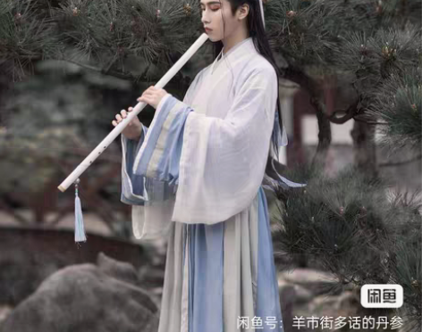 包邮标价出两套汉服包邮 仅试穿 感觉自己不...