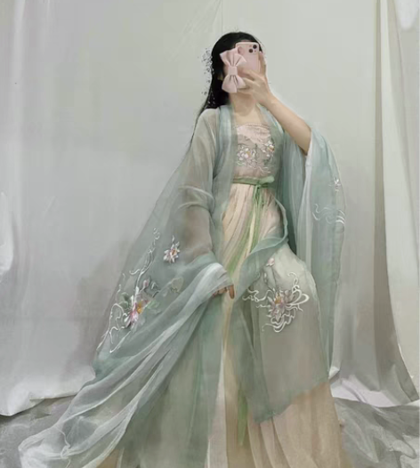 包邮仙楚姬原创汉服女【梦璃】诃子裙汉元素大...