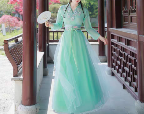转卖古装汉服女中国风魏晋超仙仙气中国古风仙...