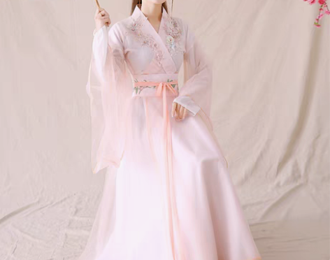 转卖古装女改良汉服超仙气飘逸中国古风舞蹈演...