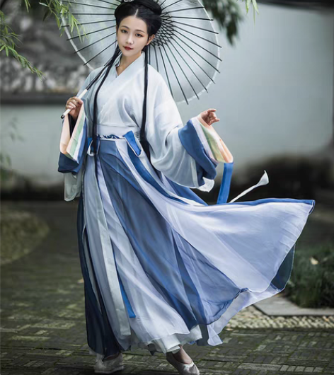 包邮柒邑雲裳诉汉服交领晋制齐腰全套 感兴趣...
