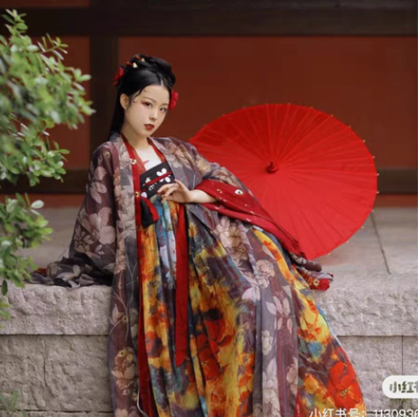 包邮汉服出租｜司南阁胭脂汉服唐制全套M码 ...