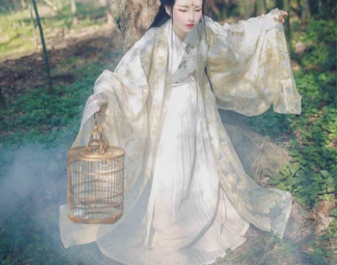 转卖司南阁 毕方 传统汉服女绣花刺绣织金烫...