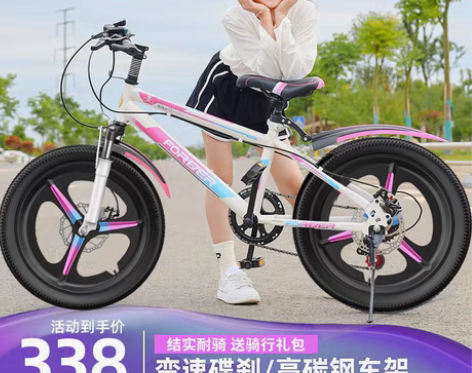 转卖永久儿童自行车女孩8一12-10岁以上...