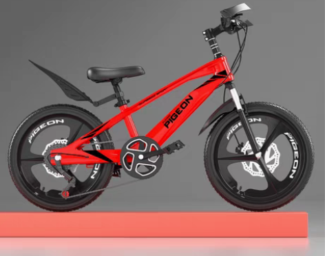 转卖正品飞鸽儿童自行车8-10-12-15...