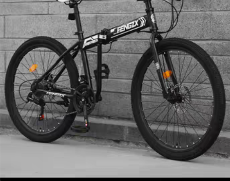 转卖上海凤凰车件有限公司折叠山地自行车男式...