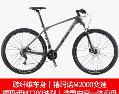 转卖【火拼价】SAVA碳纤维山地车男女式2...