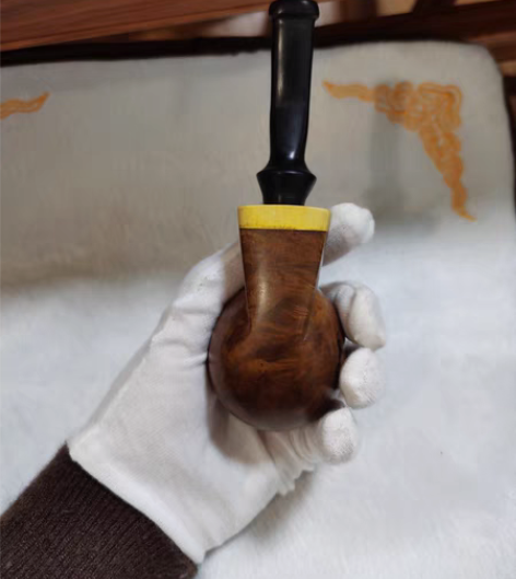 自制手工石楠木烟斗，疤痕原坯自带，特意留下...