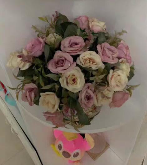 转卖欧式花瓶摆件客厅插花复古仿真花创意北欧...