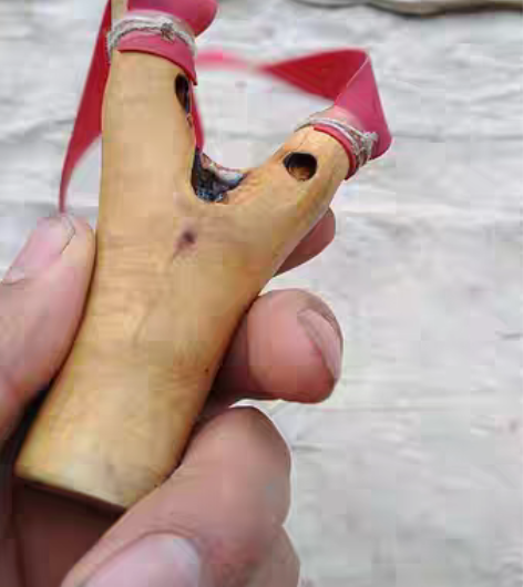 包邮酸枣木原杈弹弓，小号弓，表面打蜡处理，...