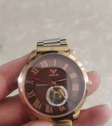 包邮威雅斯机械手表,西铁城9系列超薄机芯,...