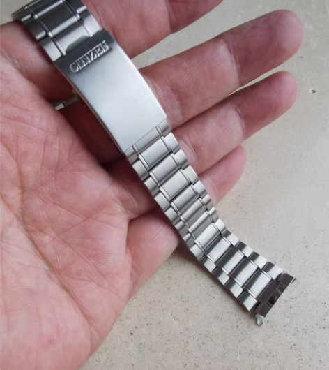 包邮平口18mm，西铁城不锈钢表带 全新西...