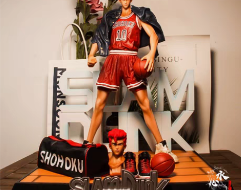 转卖灌篮高手手办樱木花道流川枫安西教练动漫...