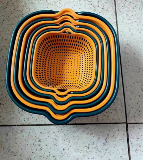 双层塑料洗菜盆沥水篮子厨房神器多功能客厅家...