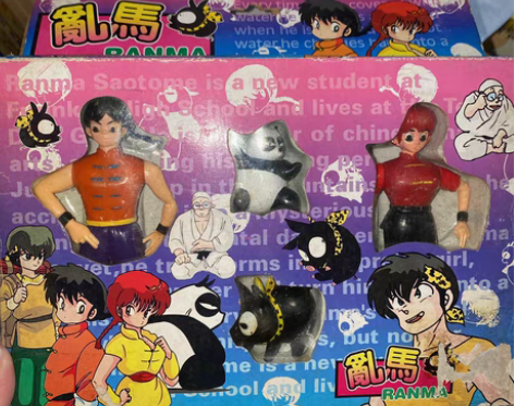 乱马1/2 早期手办 高桥留美子 涂装不好...