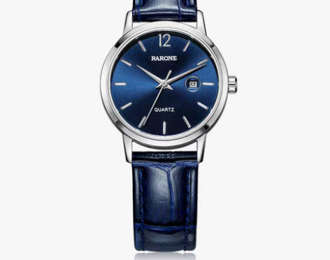 转卖新款雷诺正品时尚潮流真皮女士手表休闲简...