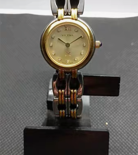 包邮日本原装正品石英女表瑞士品牌Vicun...