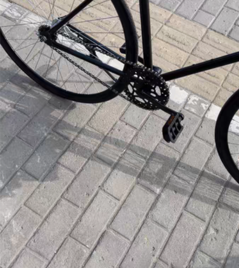 9新死飞活飞实心胎街车 Dou音购入自己膝...