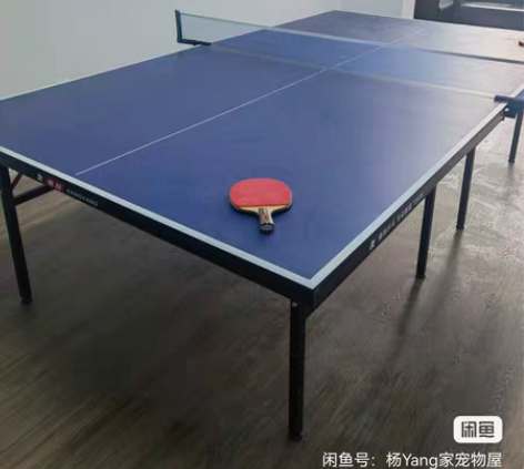 自用乒乓球桌 使用半年，基本很少打 因为要...