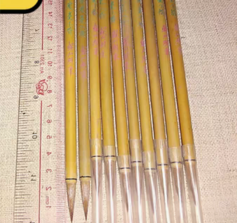 老毛笔湖笔 长锋狼毫小楷 10支...