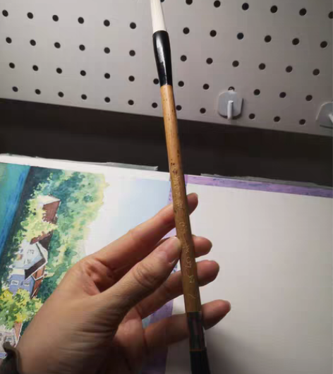 湖南长沙杨氏笔庄 八公分羊毫 全新未开笔 ...