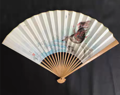 工笔画国画水墨画 扇面 悟空 猴看好购买不...